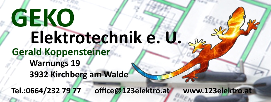 Logo von GEGO mit Kontaktdaten